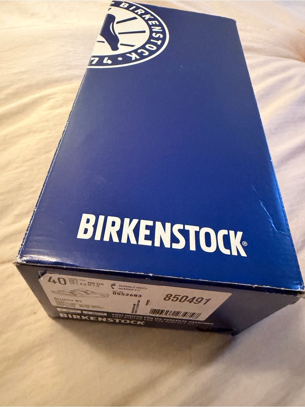 Birkenstock White Two-Buckle Sandals - Picture 3 of 4
